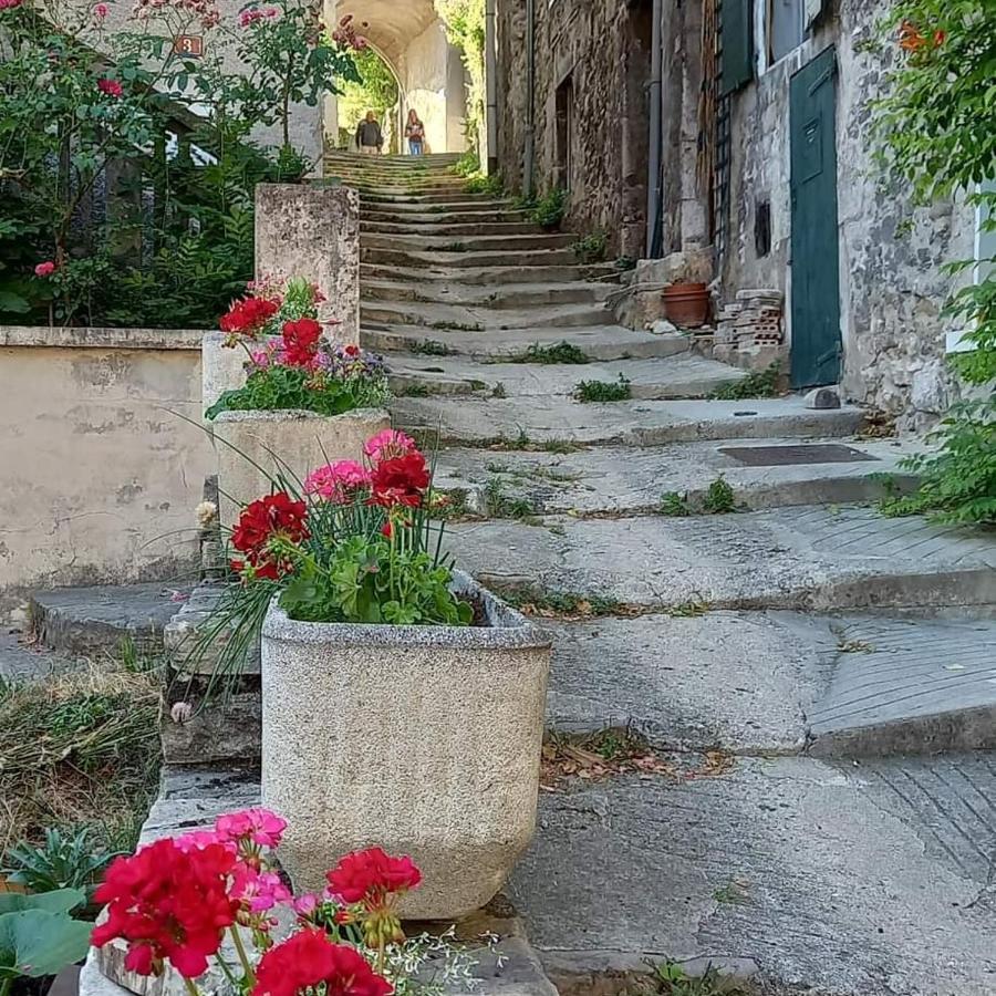 Apartamento Au Bonheur Suspendu Pont-en-Royans Exterior foto